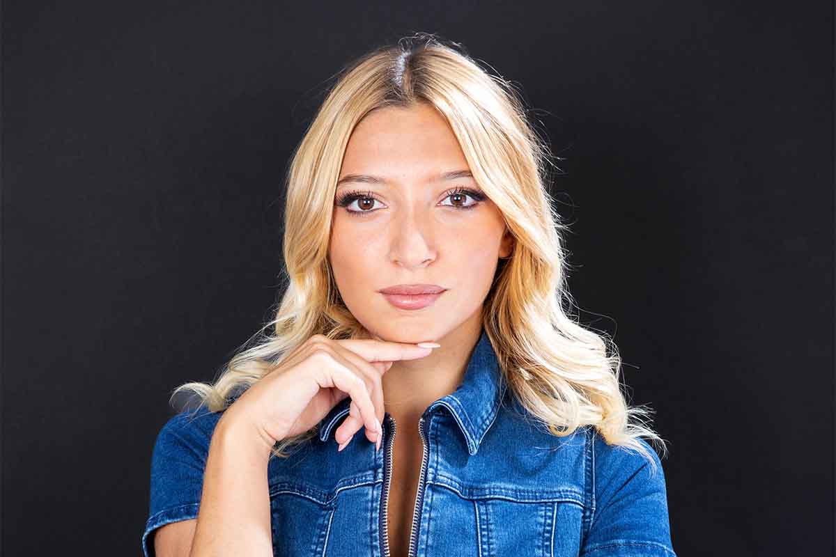 Ritratto fotografico per uso casting a Roma.